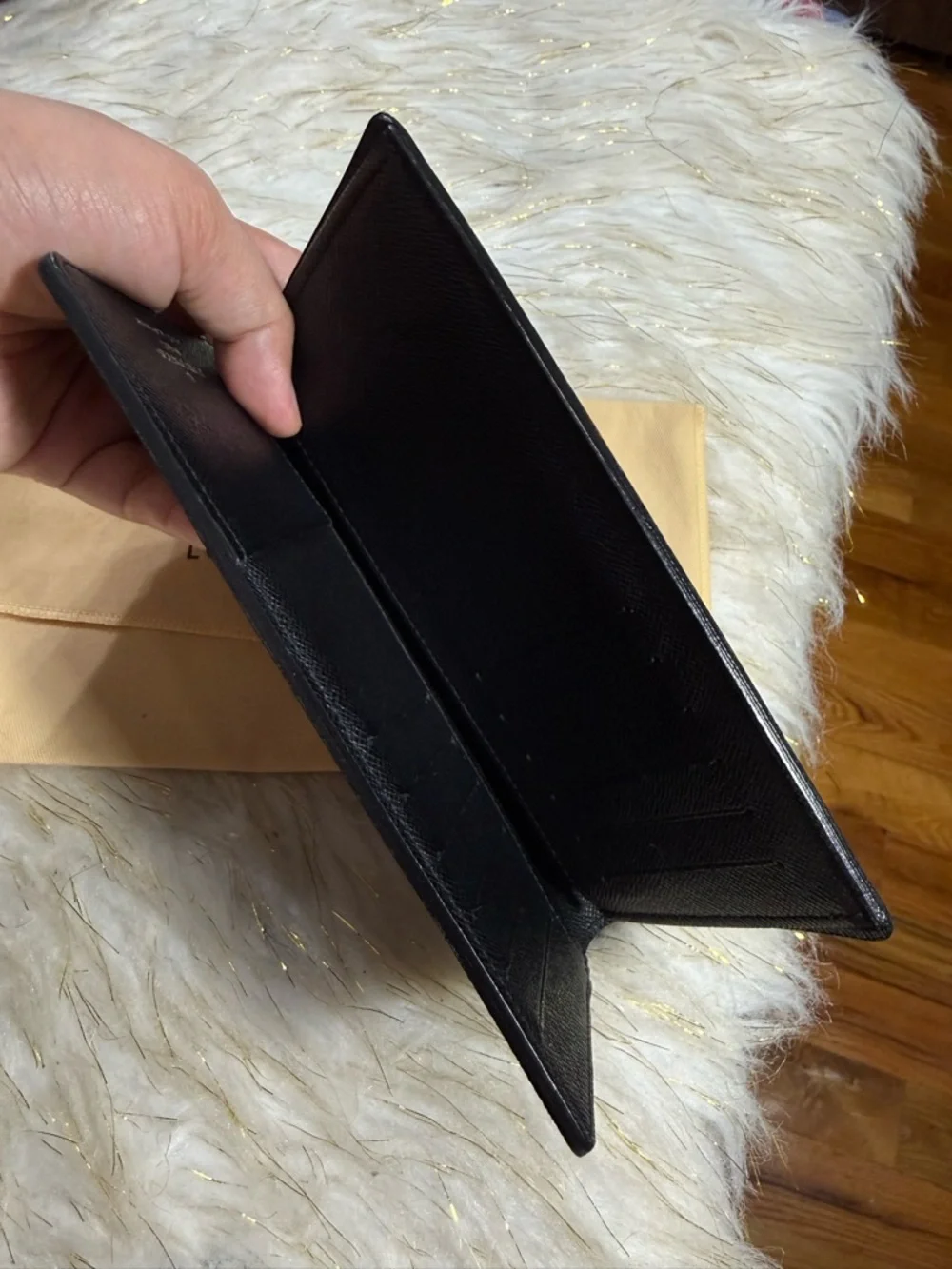 Louis Vuitton Brazza Black Damier Graphite wallet w/ Dust-bag unisex - Picture 6 of 16